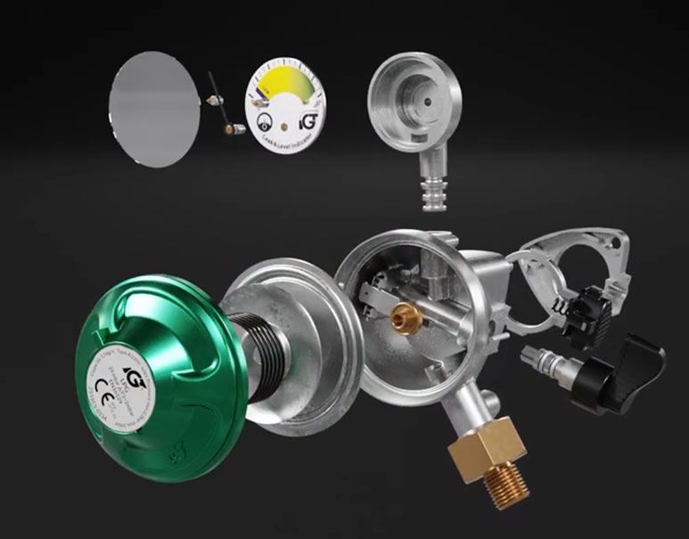 High Pressure LPG Gas Regulator Characteristics