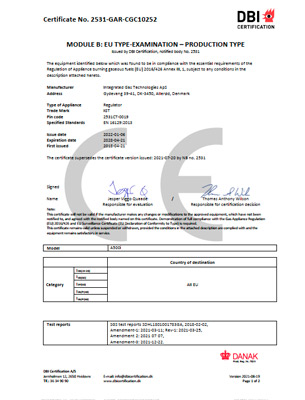 dbi certification a500